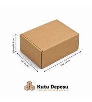 10x12x5 cm E-Ticaret ve Kargo Kutusu (Takı Kutusu) (100 ADET)