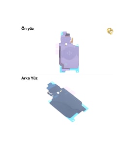 Samsung Galaxy S25 ile Uyumlu Nfc Full NFC bobini temassız şarj NFC film kablosu MagSafe