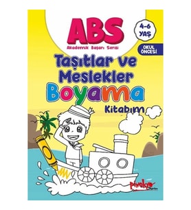 ABS 4-6 Yaş Taşıtlar ve Meslekler Kitabım