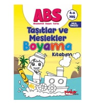 ABS 4-6 Yaş Taşıtlar ve Meslekler Kitabım