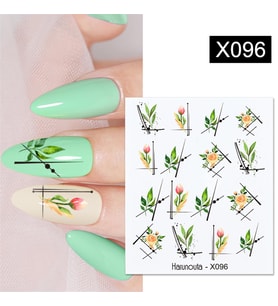 Su transferli nail art sticker X096 (52340-16)