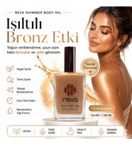 Işıltılı Vücut Yağı Champaigne - Shimmer Body Oil 100 ml - No: 581 - Vegan & Temiz Içerik