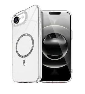 Durukar® iPhone 16E Live Diamond Magsafe Kapak - Şeffaf