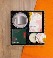 Hediye Seti & Fincan Takımı, Defter, Mum, Türk Kahvesi
