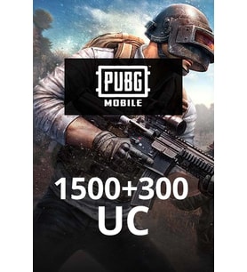 PUBG Mobile 1500 + 300 UC