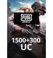 PUBG Mobile 1500 + 300 UC