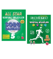 Newton Yayınları 5.sınıf All Star Sosyal Bilgiler Soru Bankası + Sosyal Bilgiler Kondisyon Deneneme