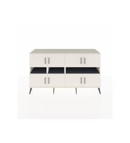Kronos Konsol 8 Raflı 8 Kapaklı 176x59x99 Aytaşı-Aytaşı/Antrasit