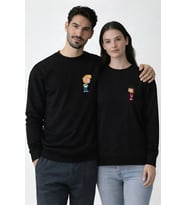CEDRİC & CHEN KOMBİN SWEATSHİRT (Siyah)