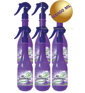 6'lı Neon Air Kalıcı Oda Sprey Lavanta Oda Kokusu 400 ml