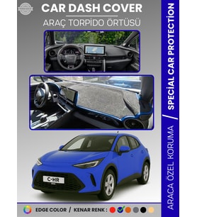 Toyota CHR (2024+) Torpido Örtüsü Ön Göğüs Halısı Torpido Koruma Tam Uyum Çatlamayı Önler Kaymaz