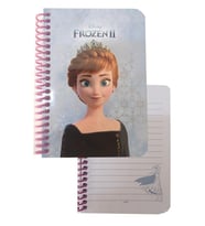 Not Defteri Frozen Elsa 11x15 cm 1 Adet 80 Yaprak Çizgili Lisanslı Orjinal Frozen Öğrenci Not Defteri (Mavi)
