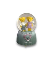 CEREN HDY0187 ORTA BOY HEDİYELİK MÜZİKLİ IŞIKLI KAR ATAN KAR KÜRESİ (PİLLİ) BABY BEAR