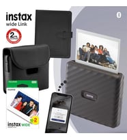Instax Wide Link Gri Akıllı Telefon Yazıcısı ve Hediye Seti 1