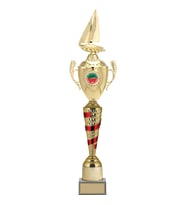 ODAK KUPA - Figürlü Kupalar - Yelken Figürlü Kupalar FG-084 A - 68 cm