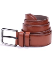 Dagoster DMK26-460 Taba 4.5 cm Suni Deri Erkek Kemer