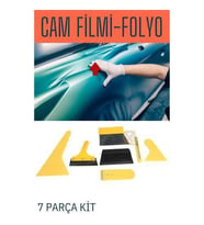 ModaCar Cam Filmi ve Folyo Uygulama Kiti 7 Parça Duvar Kağıdı Vinil Uygulama Kiti