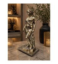 Antik Helenistik Kadın Figürü – Gold & Silver Dekoratif Biblo