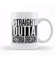 Straight Outta Asteria Oregon The Goonies Kupa Bardak Porselen