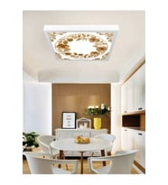60x60 Led Armatür,  Gold Baskı Lüks Avize, 60watt, Led Panel, Baskılı led panel, 6400k,Beyaz Işık,