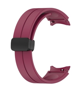 Microsonic Samsung Galaxy Watch 4 40mm Kordon Ribbon Line Bordo