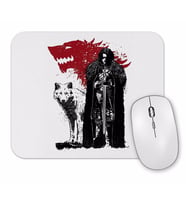 Jon And Ghost Mouse Pad