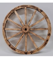 Otantik Çarşı Ahşap At Arabası Tekeri 80 cm.