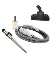 Arçelik Uyumlu S 6840 Orbital Eco Elektrikli Süpürge Çelik Telli Hortumu Emici Yer Başlığı Teleskopik Boru