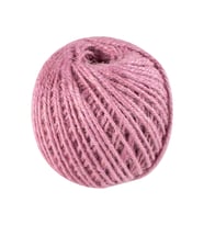 Jut İplik Renkli 100 gr (Pembe)