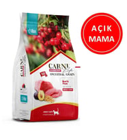 Carni Life Kızılcık Sığır Etli ve Erikli Yetişkin Kedi Maması 1 Kg AÇIK