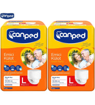 Canped Emici Külot Hasta Bezi Büyük-Large 16 Adet (2Pk*8)