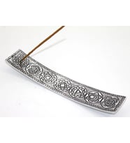 Metal Kayık 7 Çakra ( Chakra ) Tütsülük Ksk2193