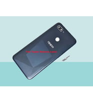 Oppo A12 Uyumlu FULL KASA Arka Kapak Batarya Kapağı - SİYAH