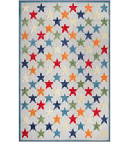 Eliana Home Baskılı, Yıkanabilir Kaymaz Taban Çocuk Halısı LNA4031 100x150 cm (Mavi)