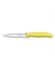 Victorinox SwissClassic 10cm Soyma Bıçağı Sarı 6.7736.L8