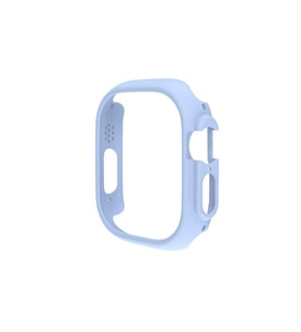 Apple Watch Ultra 49mm Uyumlu Sert PC Kasa Koruyucu Zore Watch Gard 18 (Açık Mavi)
