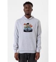 Dragon Ball Z Anime Goku Racer Grimelanj Erkek Kapşonlu 3ip Sweatshirt