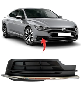 Vw Arteon 2017>> Sağ Sis Kapağı Nikelajlı 3G8853666 2ZZ