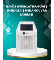 Çok Modlu Güneş Enerjili Bahçe ve Balkon Lambası