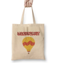 funny Travel gift design lover-Trippin Wanderlust Journey Adventurer Vacation Bez Çanta Uzun Saplı