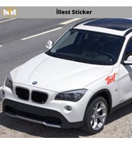 İllest Oto Sticker 15 CM