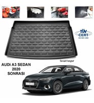 Audi A3 Sedan Bagaj Havuzu Paspası 2021 Sonrası