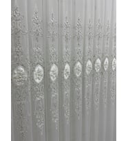 NİVEMESHOME 3158 VALERİA GOLD 1/2,5 PİLELİ BAMBU TÜL PERDE