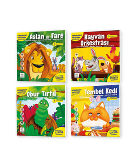 Konuşmayı Geliştiren Şarkılı Masallar Serisi (Çok Renkli)