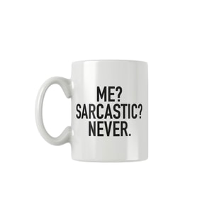 Me Sarcastic Never Eğlenceli Hediyelik Baskılı Kupa Bardak