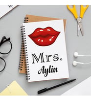 Mrs. Tasarımlı Defter Kişiye Özel