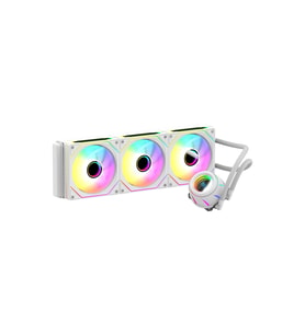 GAMEBOOSTER 360MM BLADE 360W GB-LCS-BL360W ARGB AM5-1851p Sıvı Soğutmalı İşlemci Fanı Beyaz