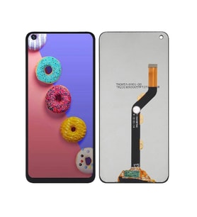 Infinix S5 ile Uyumlu Lcd Ekran Dokunmatik X682 (Siyah)