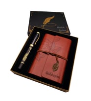 İsme Özel Besmele Yazılı Roller Kalem - Kişiye Özel Besmele Yazılı Kalem Ve Deri Defter , İsme Özel Vip Kalem Defter & Özel Tasarım Kutulu Deri Defter Kalem Set / İsme Kalem , Kişiye Deri Defter