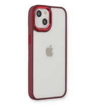 Newface Apple iPhone 14 Plus Kılıf Dora Kapak - Kırmızı